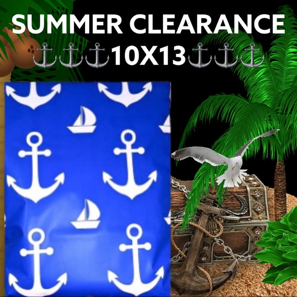 Other - 25 10X13 Sailors Anchors Poly Mailers PRICE FIRM